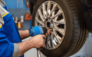 Cambio de aceite en coche en taller mecanico en barcelona