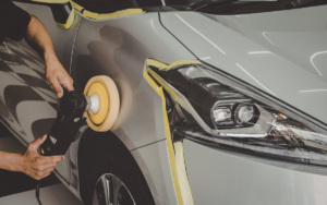 Pulido profesional de carrocería en car detailing en Barcelona